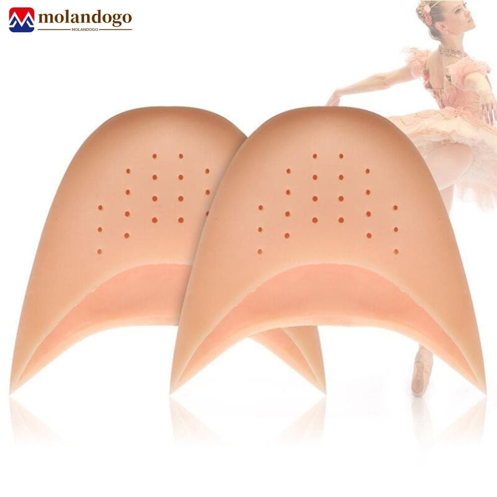 Milandogo Protetor De Dedo Do Pé De Silicone Para Cuidados Com Os Pés Almofada Antepé Confortável Respirável Dança Anter