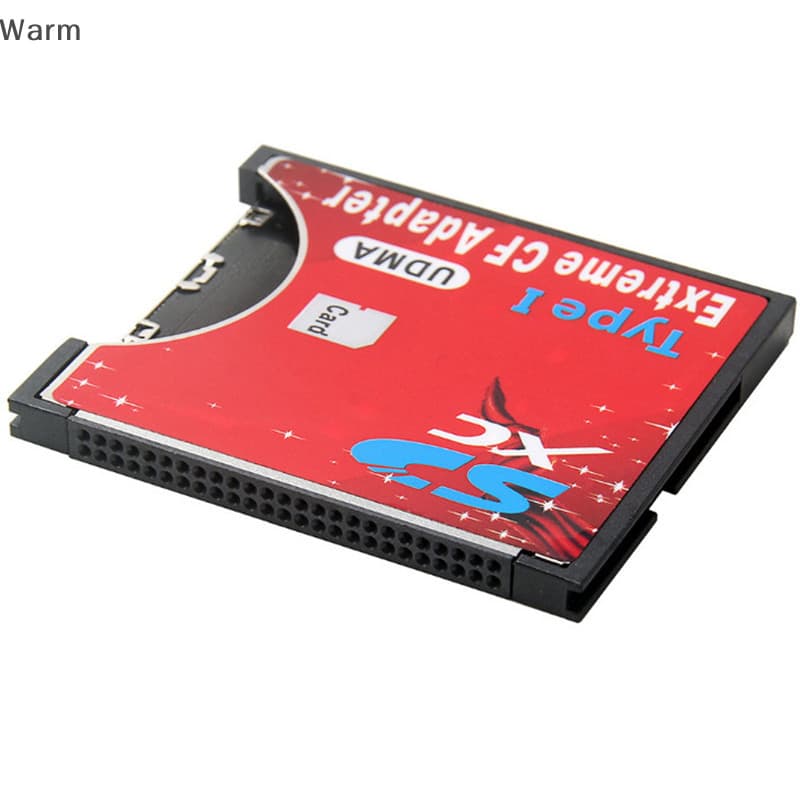 Quente Para Adaptador De Cartão CF SDHC SDXC MMC Padrão Compacto Flash Tipo I UDMA Leitor De Memória Conversor Câmera Ca