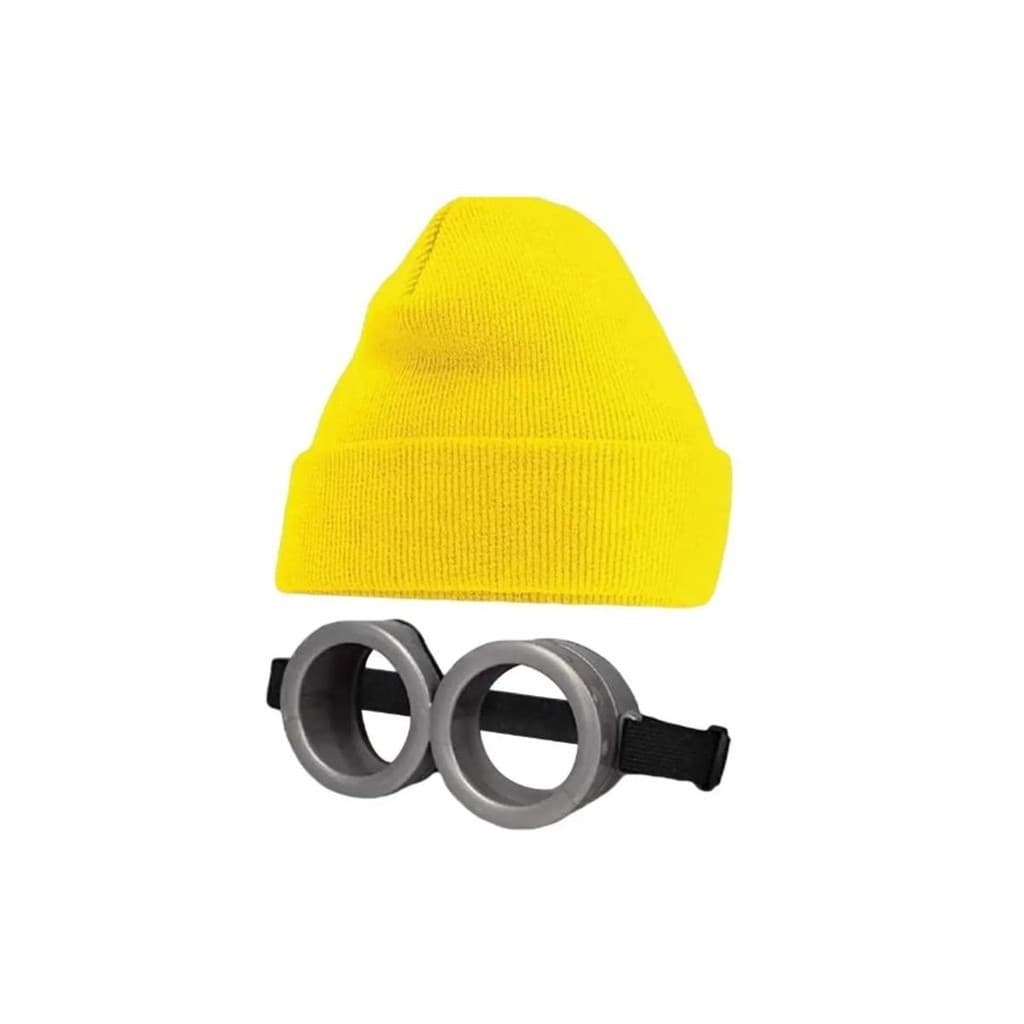 Cosplay Óculos Minions Festa Meu Malvado Favorito Com Touca