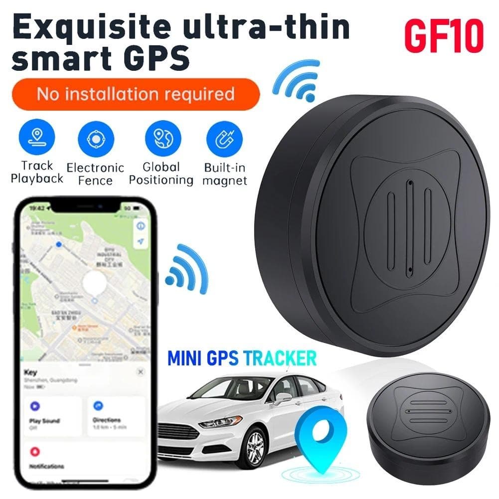 Mini Rastreador GPS GF10 Localizador Magnético Em Tempo Real Dispositivo Anti-Perda Para Crianças De Estimação De Idosos