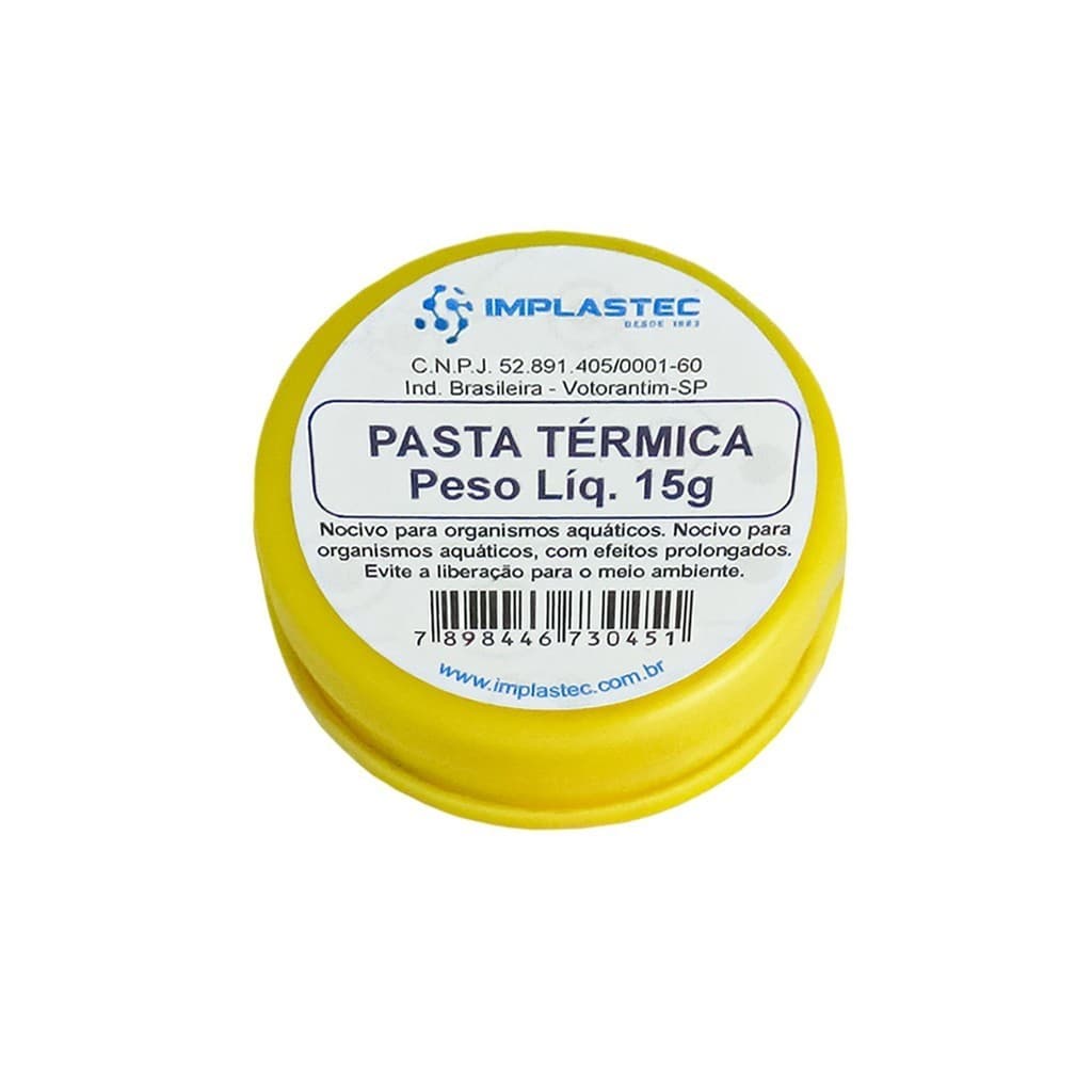 Pasta Térmica Implastec IPT 300 Pote 15g