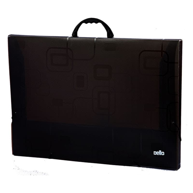 Maleta com alça Dellofine A3 preta  2151.P Dello