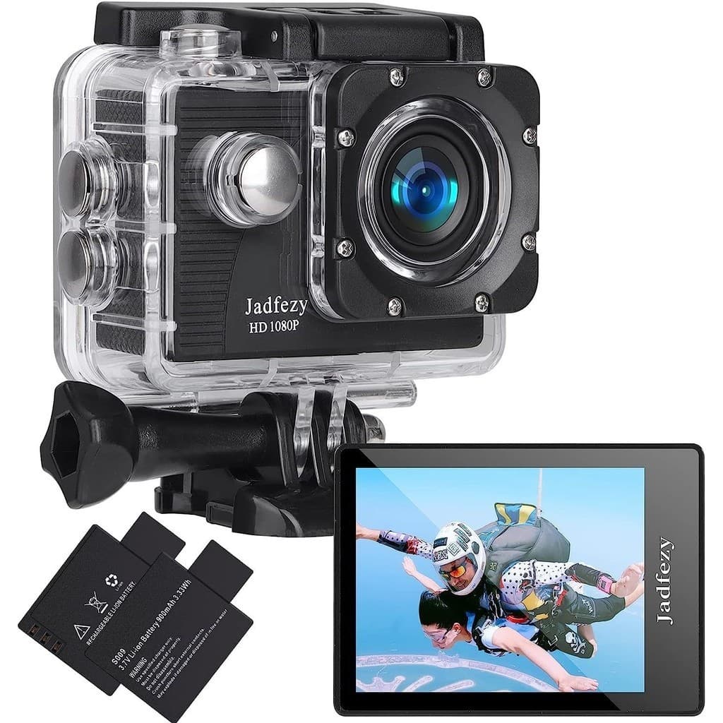 Câmera Esportiva À Prova D'água Kit De Viagem Ação DV 1080P Full HD Conjunto De Câmeras De Vídeo