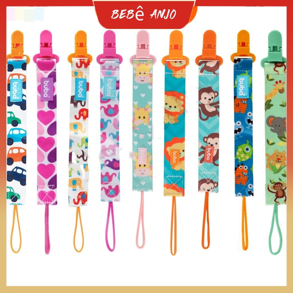 Clipe Baby Pacifier Clip Com Corrente/Holder Cartoon Crianças Cordão De Brinquedo Anti-Queda