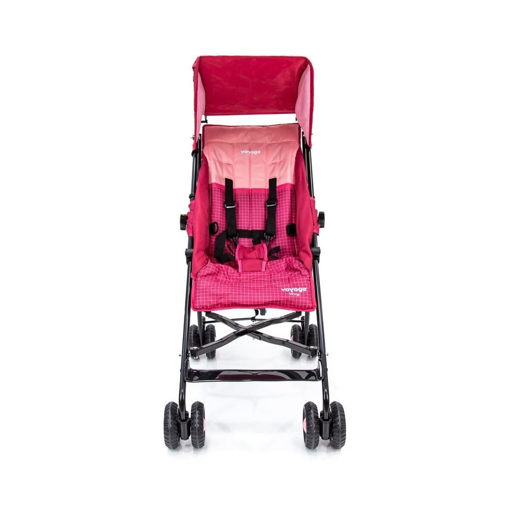 Carrinho de Bebê Passeio Compacto Wing Rosa - Voyage