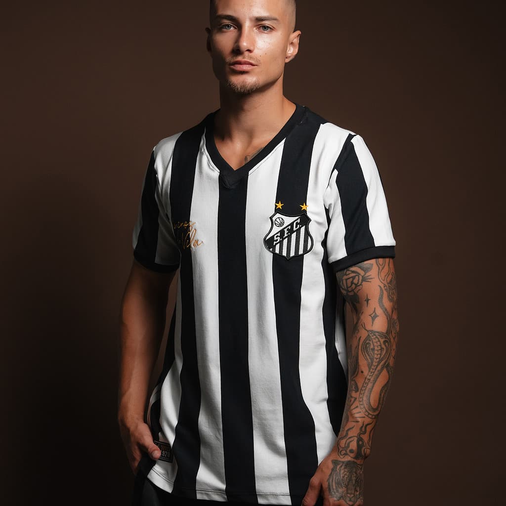 Camisa Santos 1978 Listrada Oficial