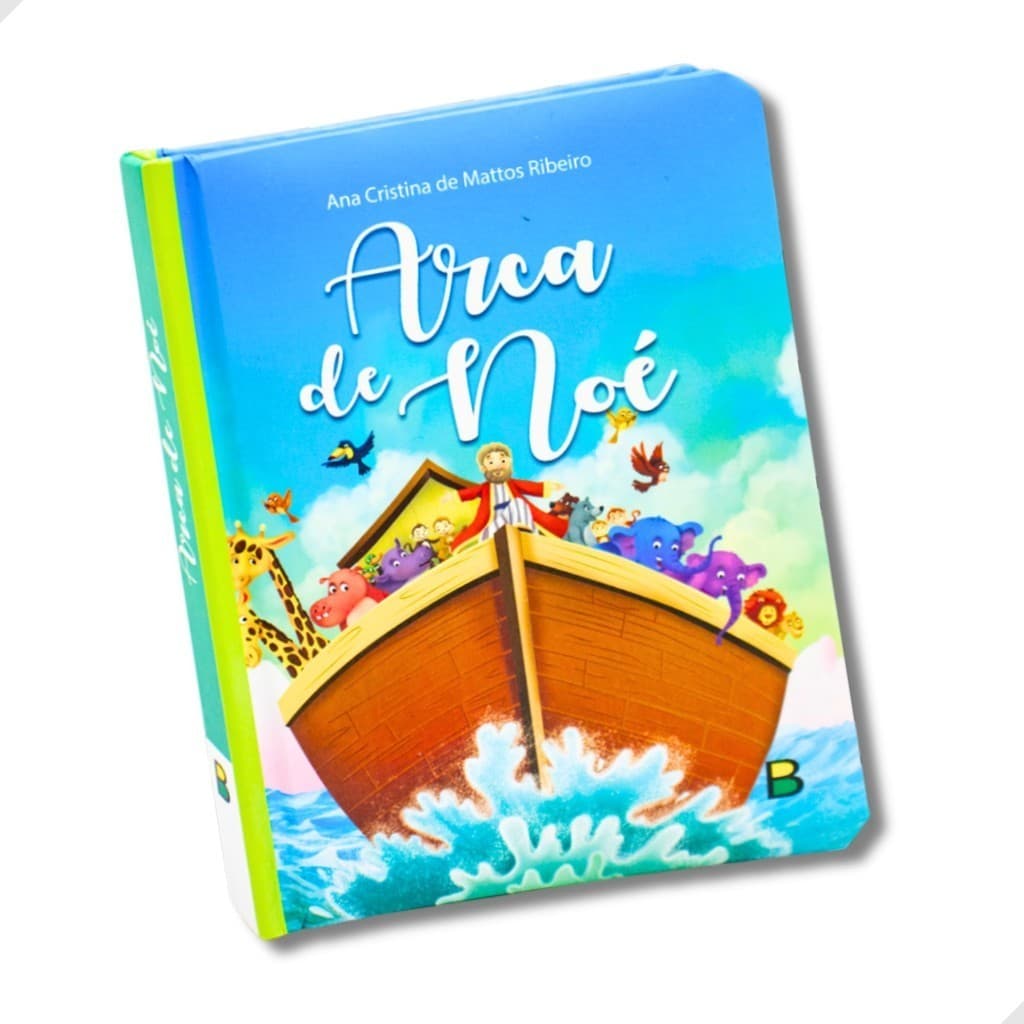 Livro História Infantil Arca de Noé Meu Livro Fofinho