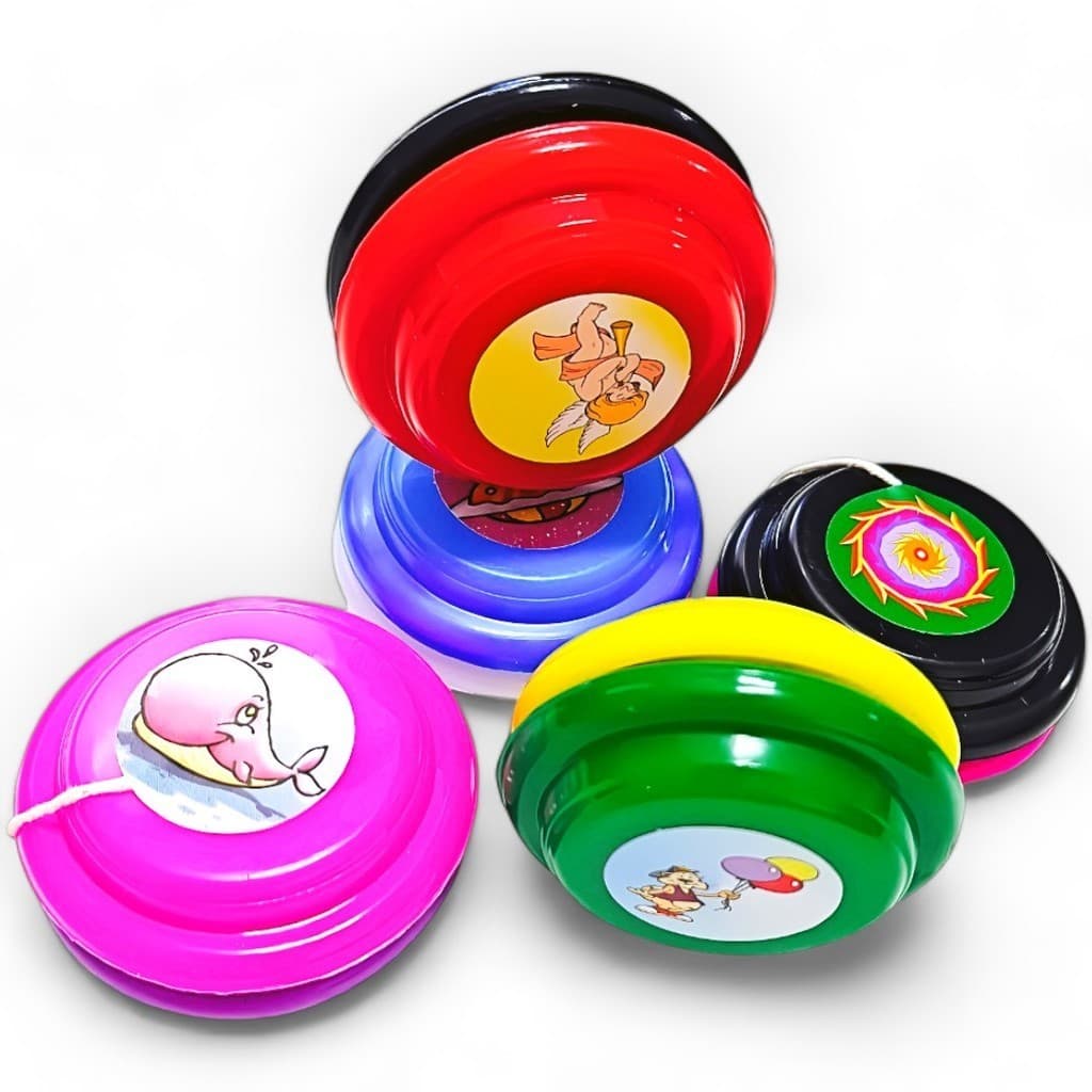 Kit 30 Ioio Prenda Lembrancinha Sacolinha de Aniversario Cores Variadas 5,5 Centimetros de Diametro