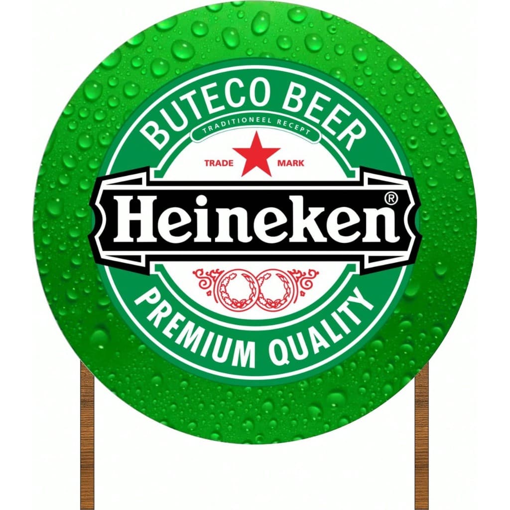 Painel em Redondo MEDIDA 50X50- Tema HEIN