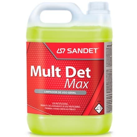 MULT DET MAX 5L MULTI LIMPADOR ALCALINO DE USO GERAL (APC ALCALINO) SANDET