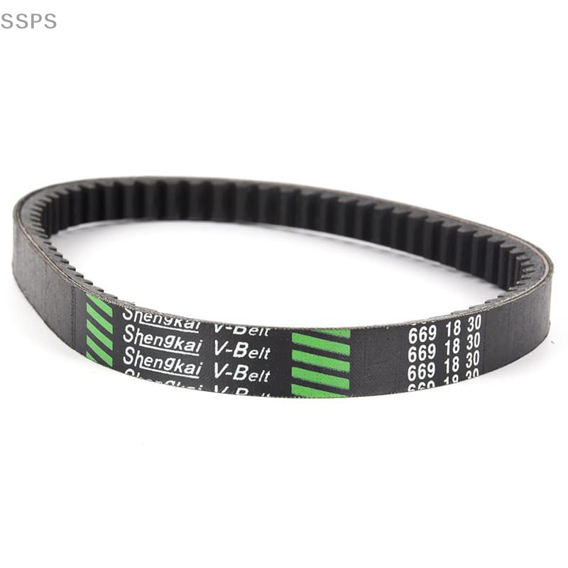 [SSPS] Correia De Acionamento 669 18 30 Scooter Moped 49cc 50cc Go Kart GY6 CVT Para TAOTAO Roketa FAH