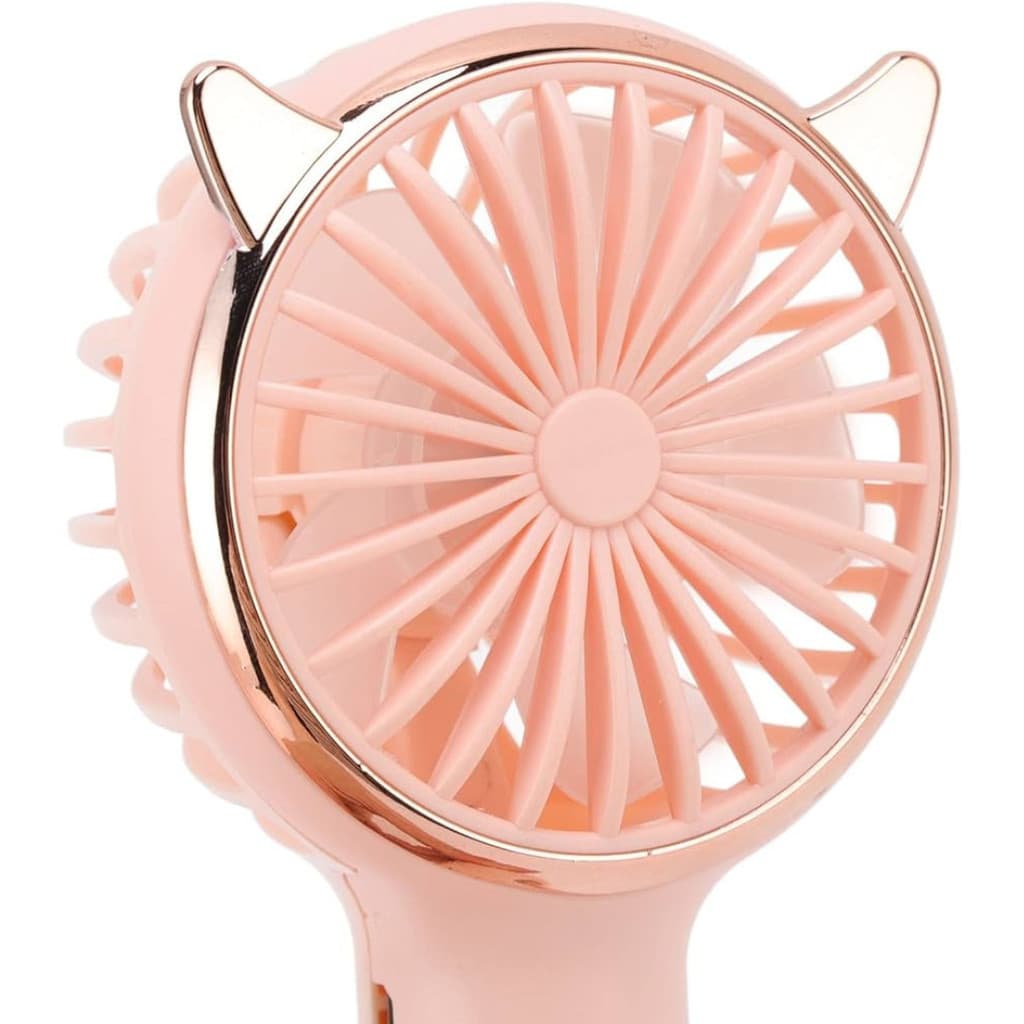 Top Center Online Ventilador portátil Recarregável Orelha gatinho - cor aleatória