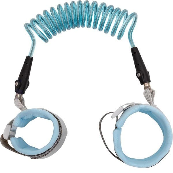 Pulseira Guia para Criança Infantil Cordao de Segurança Buba Turquesa