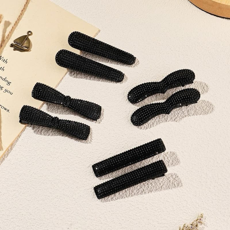 KIT Com 4 PCS de Presilhas / Cabelos Acessórios Feminino/ Presilhas com Bico de pato/2 Pares