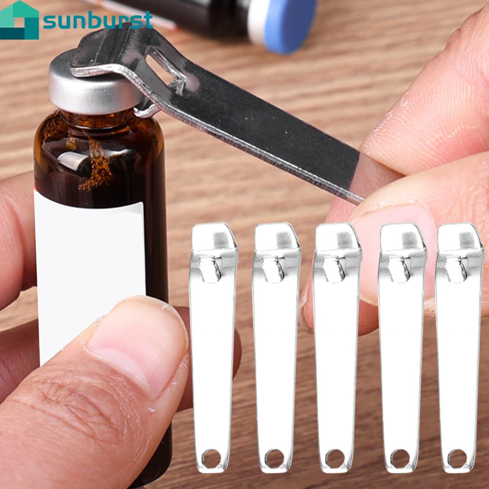 Abridor De Garrafas 1/5Pcs-Ampule Frascos Líquido Oral-Aço Inoxidável-Para , De Cerveja-Ferramenta De Enfermeira Médica-Acessórios De Cozinha