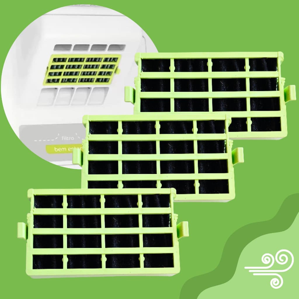 Filtro Antiodor Bem Estar Para Geladeira Consul Crm45 Crm55 Crm56