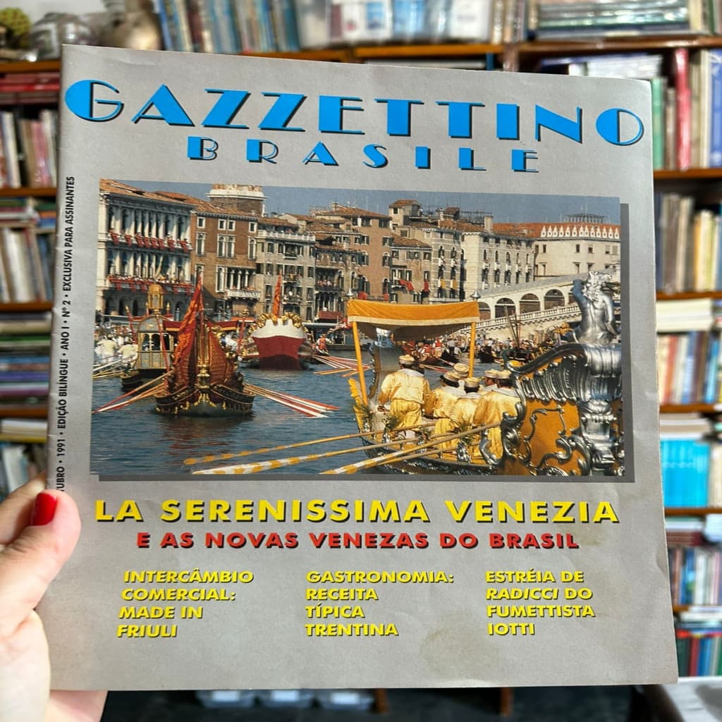 Gazzettino Brasile - Set./ Out. 1991 Edição Bilíngue - Ano 1 - Número 2 autor Cesar Marangon Burti (1)