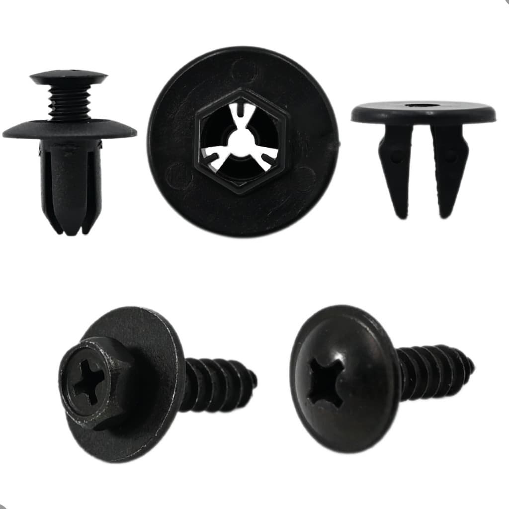 Kit 12 Grampo Parabarro Dianteiro Hb20 2012 13 14 15 16 17 18 2019