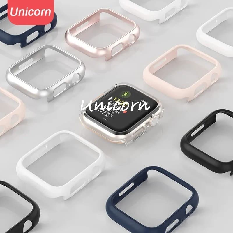 Capa Para Apple Watch Caso 45mm 41mm 44mm 40mm 42mm 44 45mm Acessórios Protetor De PC Pára-Choques iWatch Série 10 9 8 7