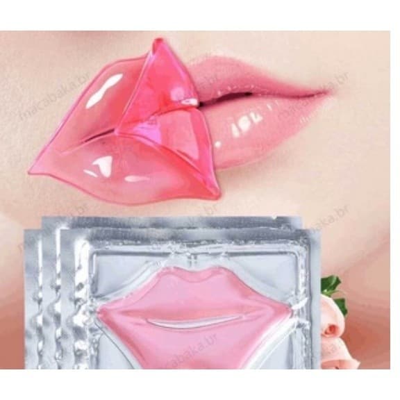 Máscaras Labial DADIVA De Mel de colágeno com cristal hidratante para lábios
