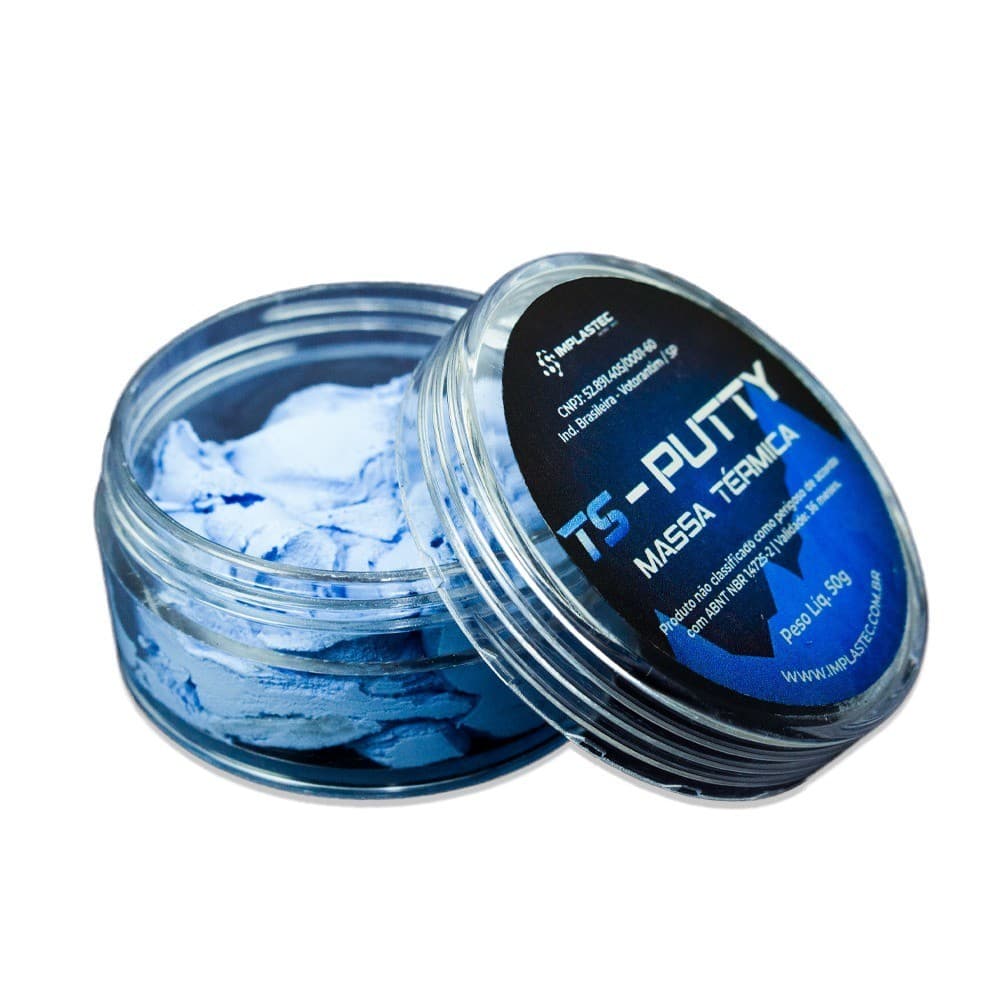 Massa Térmica Azul 12.8 W/m.K TS Putty Pote 50g