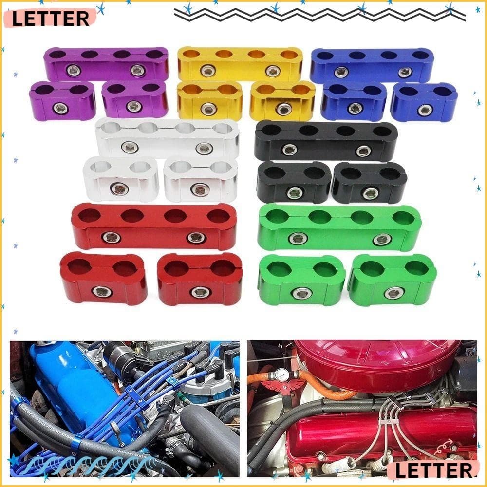 Carta 3 Pçs/Set Separador De Braçadeira De Fio , Organizador Divisor Decoração Automática Vela De Ignição Do Carro , Cli