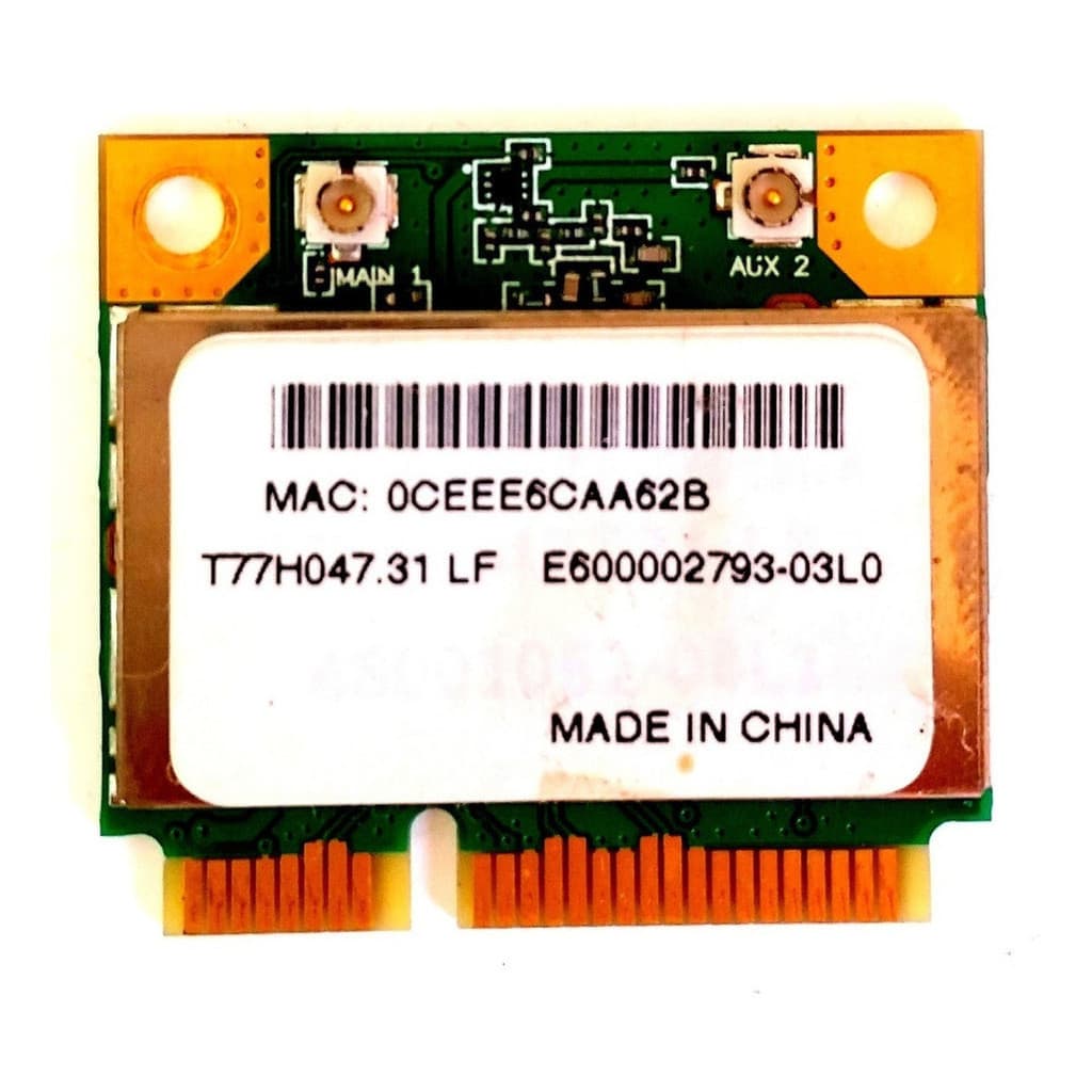 Placa Wireless Wifi T77h047.31 Ar5b93 Acer 5738z 5738 4745 acer 5534