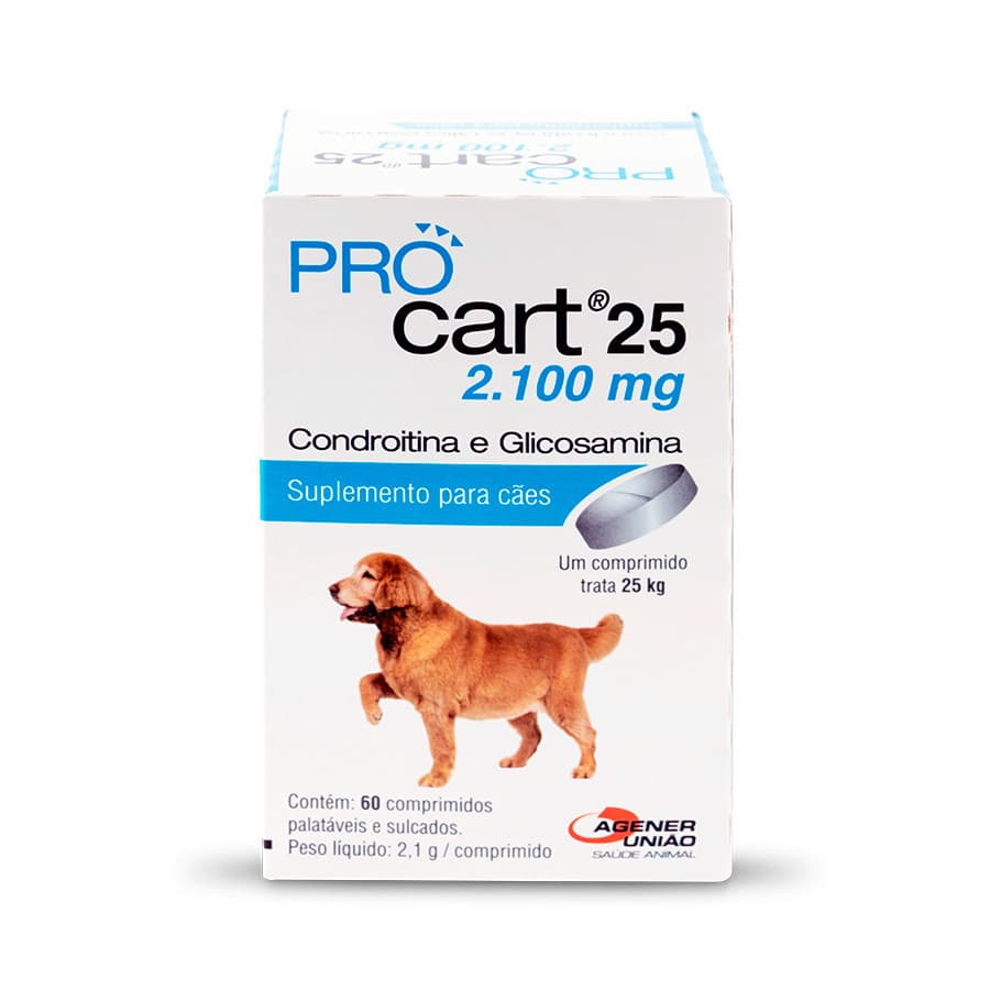 Pro Cart 25 2100mg c/60 comprimidos - Agener Uniao