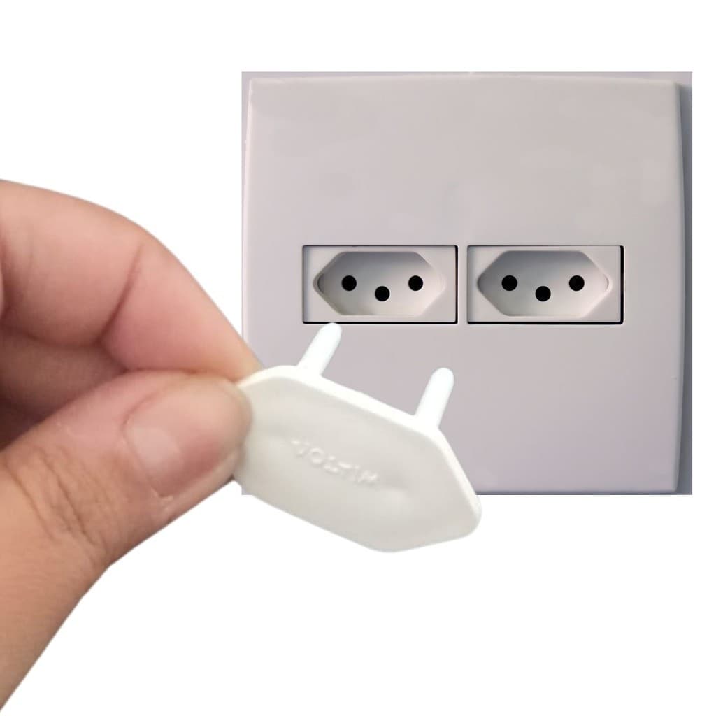20 Tampa Protetor Tomada Bebe Segurança Contra Choque