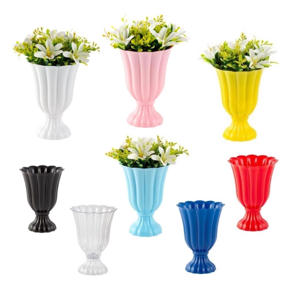 Vaso Decorativo Slim 17,3CM - Vaso para Decoração - Festas e Utilidades. MR