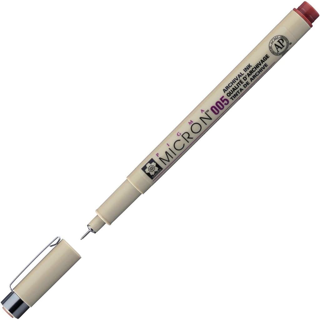 Caneta Pigma Micron 0,05 Marrom - Sakura