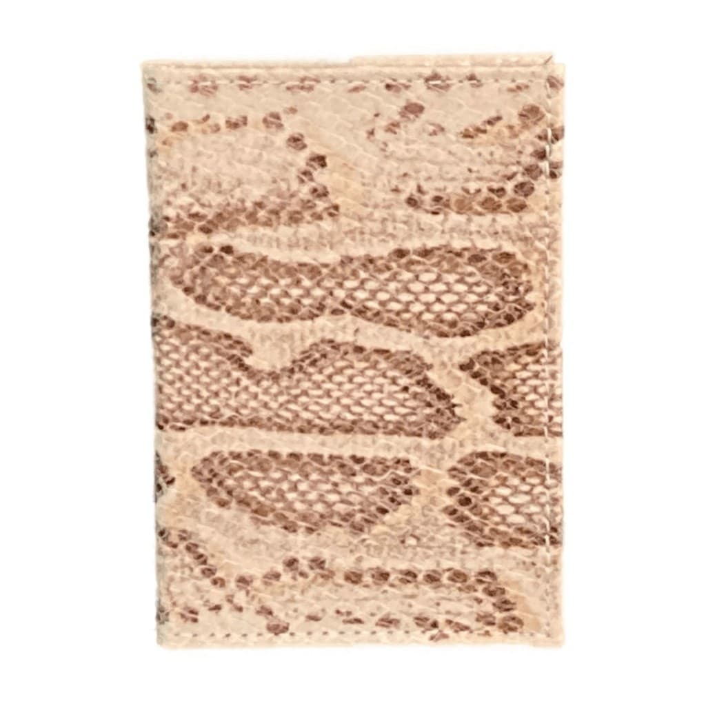 Carteira Feminina Pequena Slim Couro Porta Cartões Bege 120