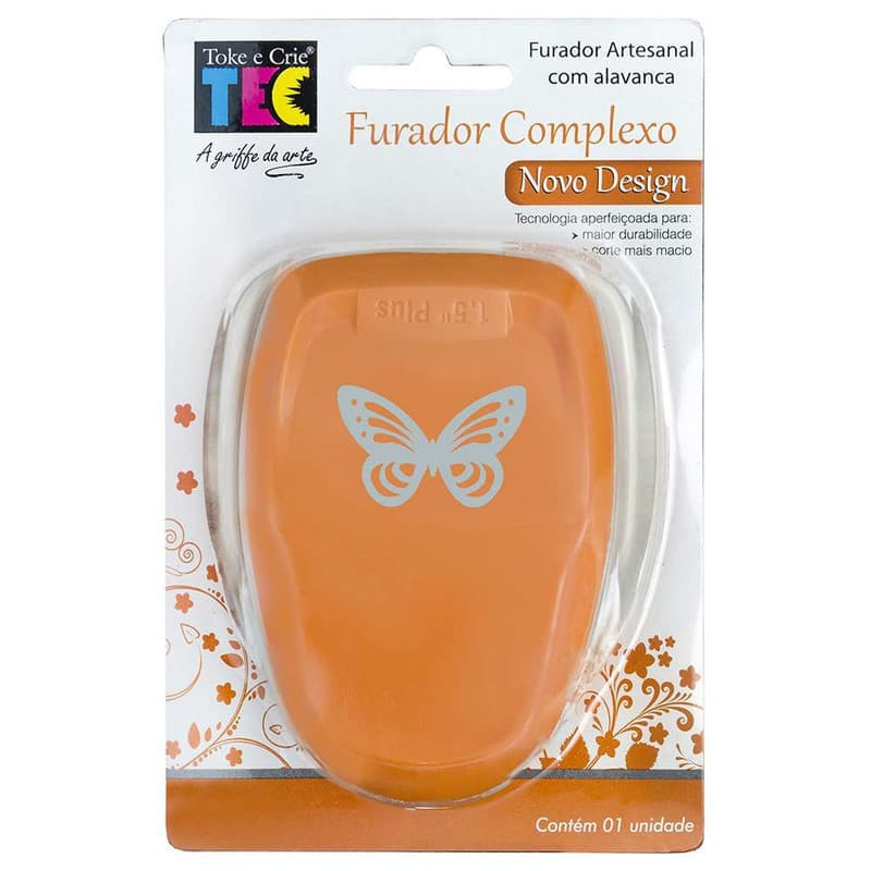 Furador Complexo Borboleta Toke E Crie - 7485 - FCO002