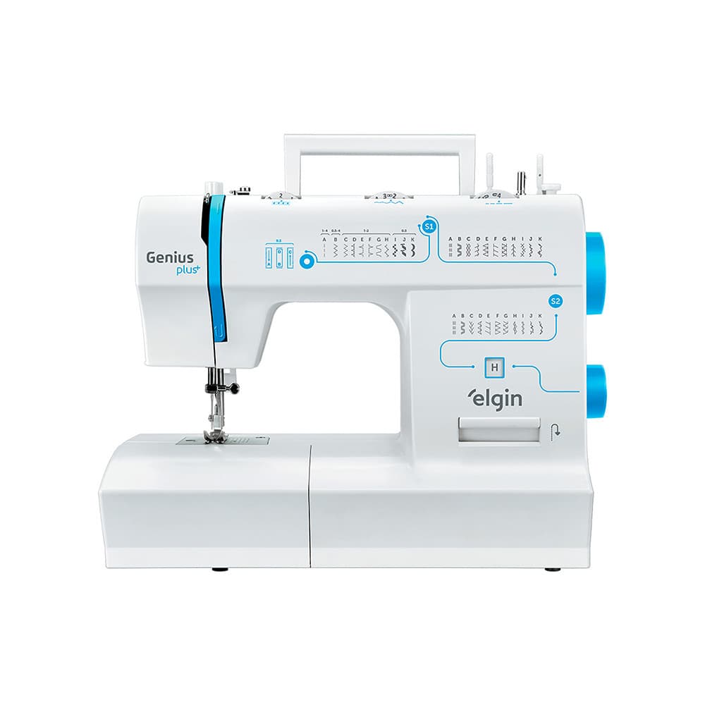 Máquina de Costura Genius Plus Elgin 31 Pontos 220V JX4035