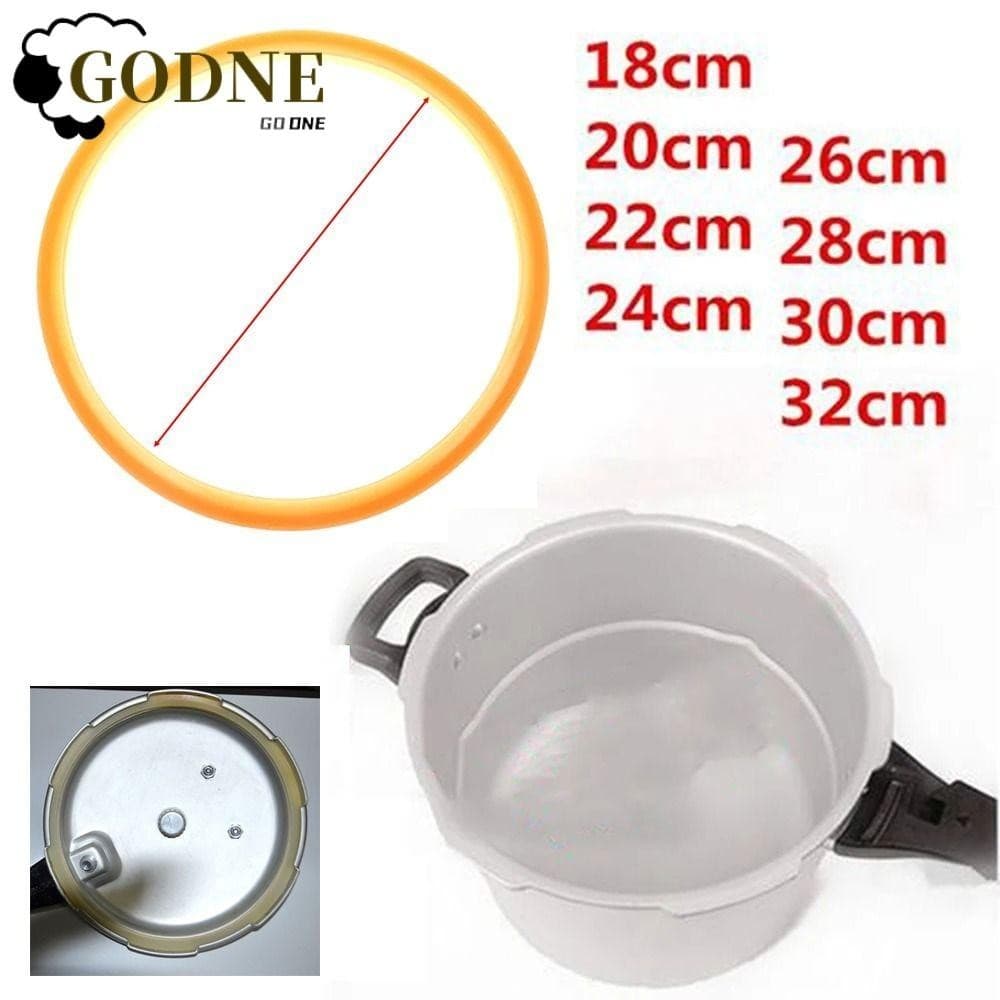 GODNESSFO 1 Peça Junta De Borracha De Silicone , Substituição 18/20/22/24/26/28/30cm Anel De Vedação , O Universal
