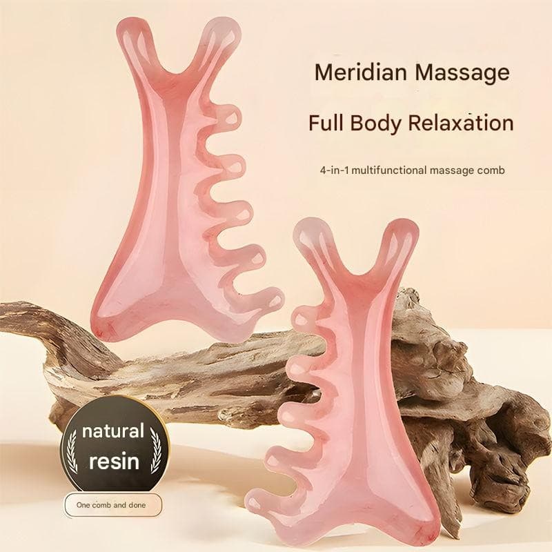 [COD] Ferramenta Massageadora Facial Massageador De Cabeça Antienvelhecimento Arranhador De Pescoço Raspador Gua Sha Par