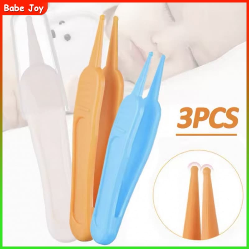 Clipe de limpeza nasal para bebê Seguro Pinça De Limpeza Ouvido Newborn Digging Umbigo Clipe Alicate