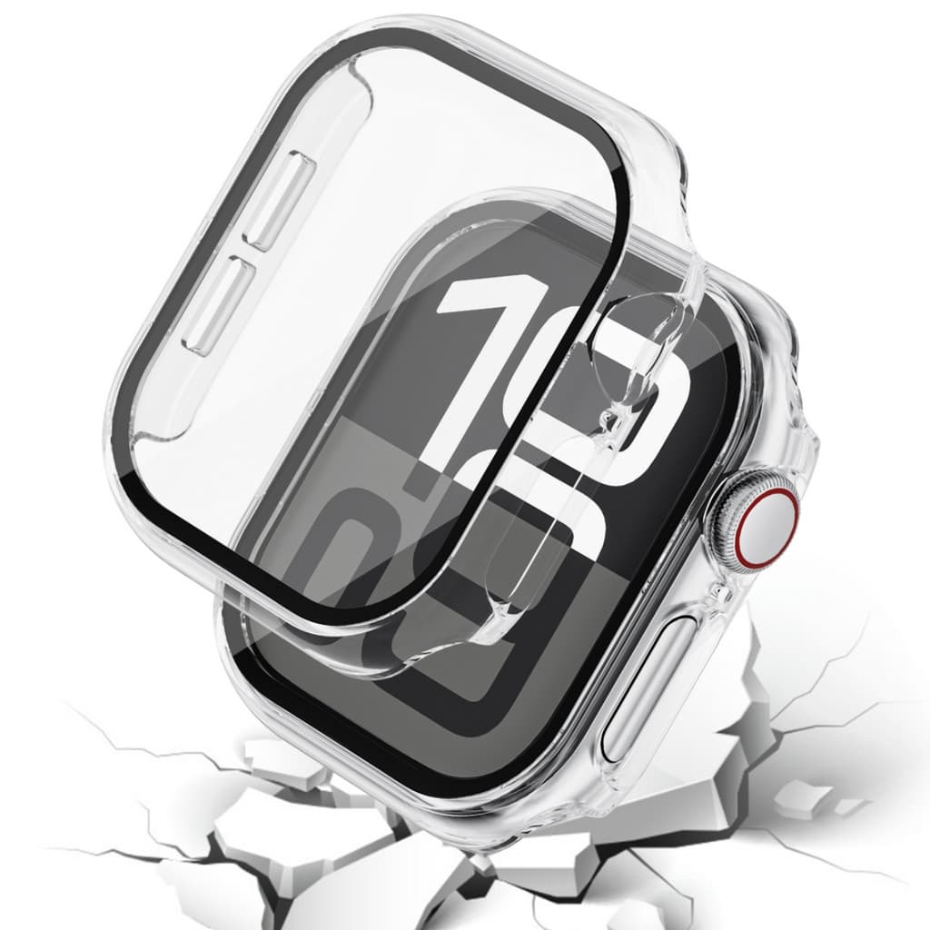 Capa Para Relogio Apple Watch Original series 11 10 Case 42mm 46mm PC com Película Protetora Temperada