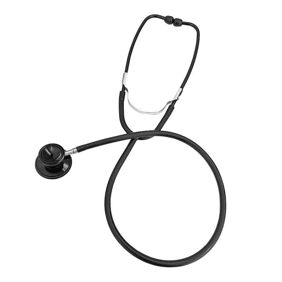 Estetoscópio Duplo Para Uso Adulto E Infantil E100D Black Edition Bioland