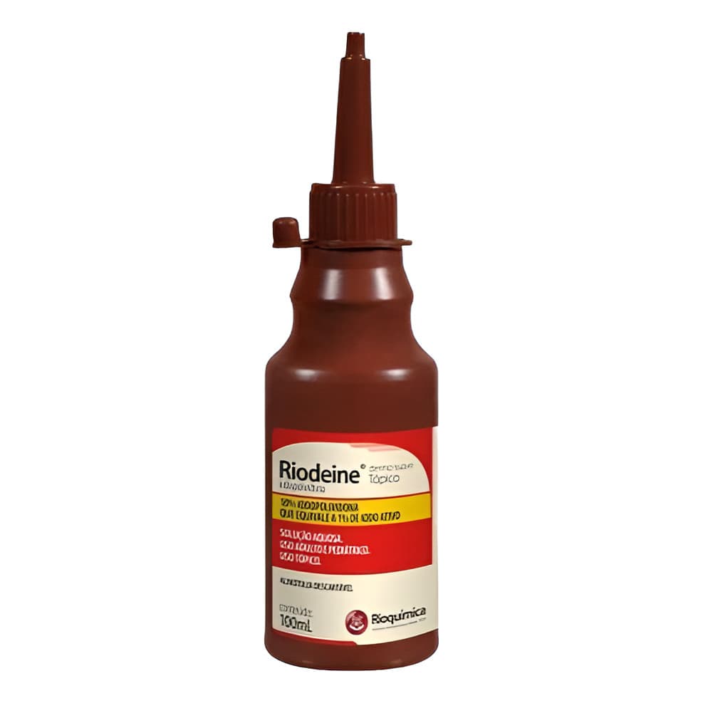 Riodeine Dermo Suave Tópico Antisséptico 100ml Rioquimica