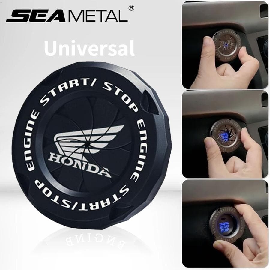 Motocicleta Botão De Partida De Um Toque Capa Protetora Interruptor De Ignição Lâmina-Tipo Tampa De Proteção Rotativa De