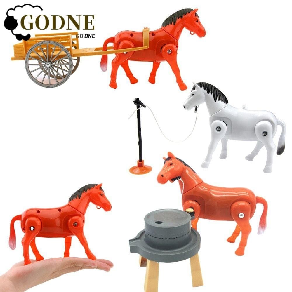 GODNESSFO Modelo De Cavalo Elétrico , Brinquedo Engraçado De Circulação De Alívio De Ansiedade , Mini Brinquedos Sensori
