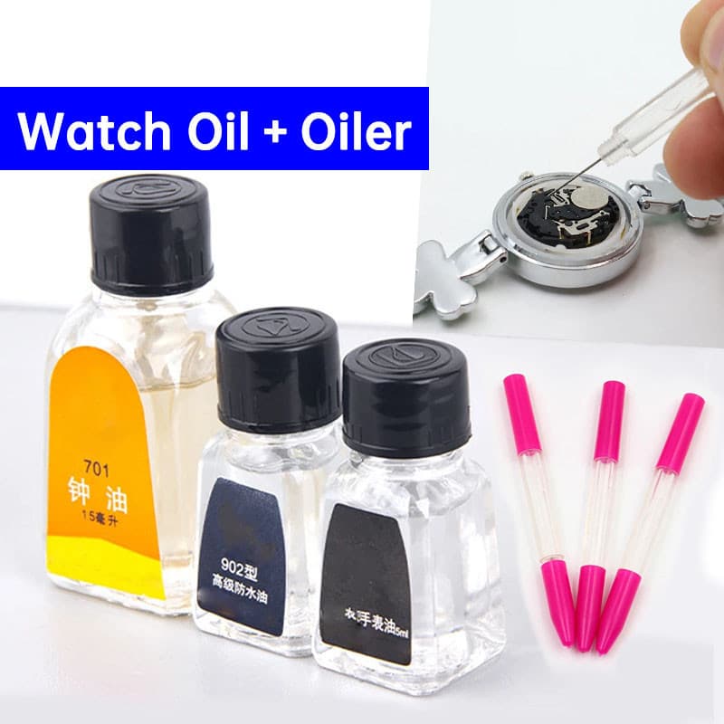 Relógio Óleo Lubrificante Profissional 702 701 902 Para Pinos Caneta Agulhas Sintético À Prova D'água Ferramentas De Reparo De Man