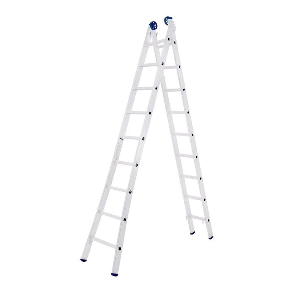 Escada Extensiva Mor Alumínio 9x2 Degraus