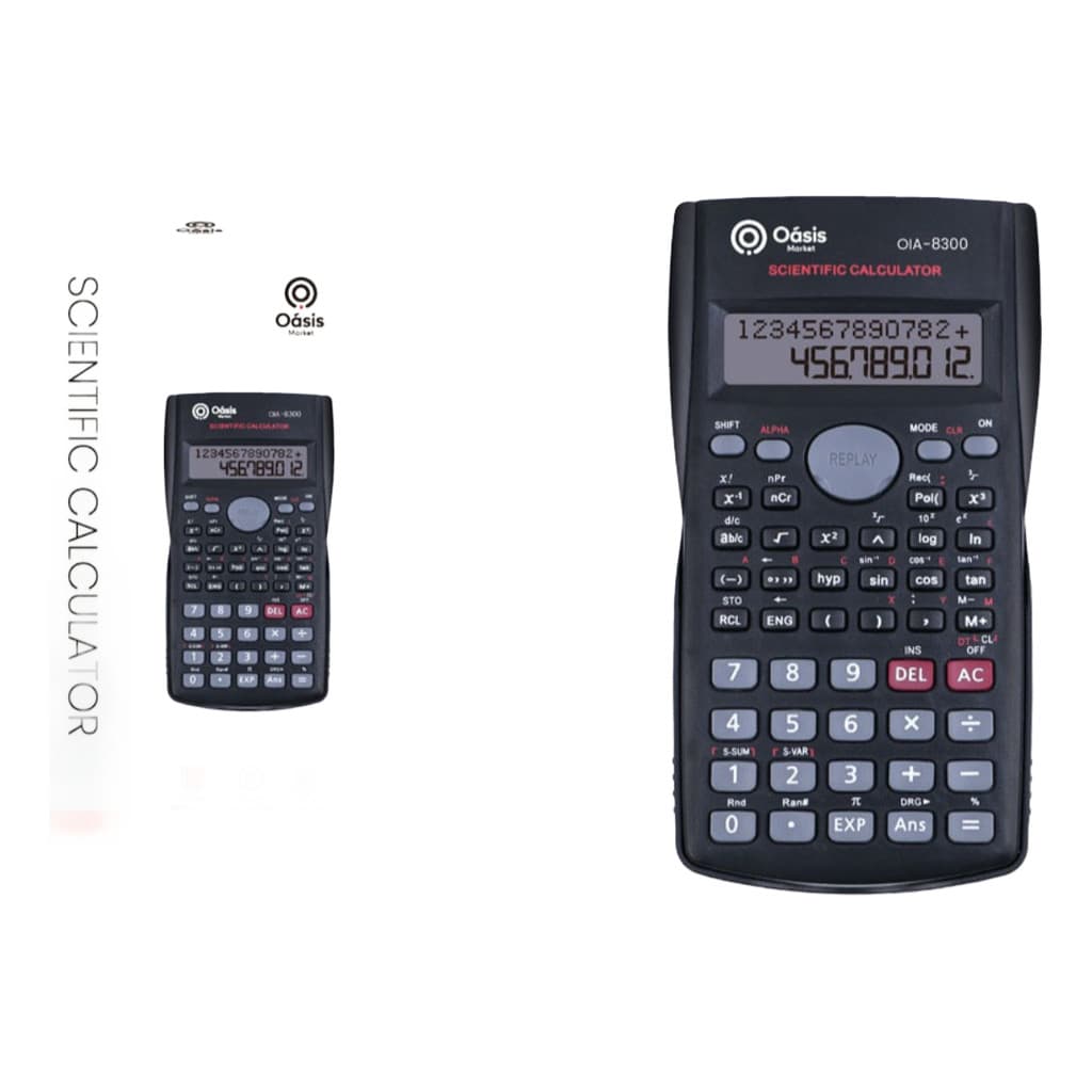 Calculadora Científica 240 Funções Com Capa Proteção