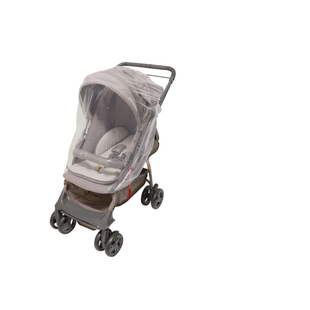 Mosquiteiro Para Carrinho De Bebê Com Elástico Branco