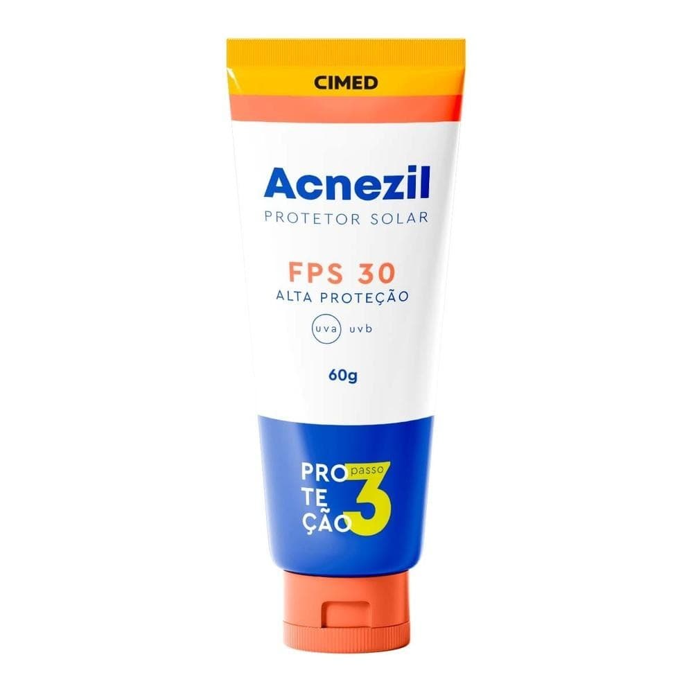Protetor Solar Acnezil FPS 30 Oil Control 60 g