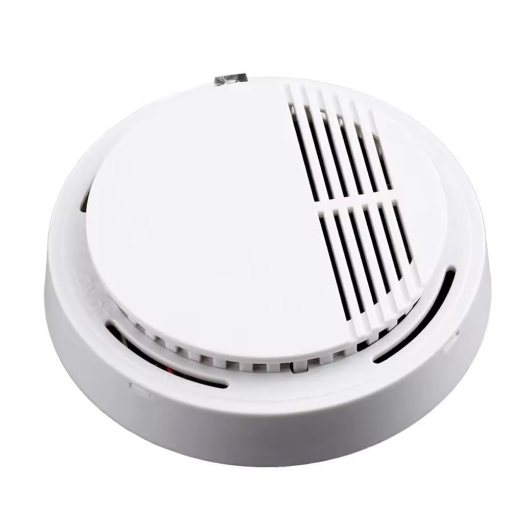 Detector de Fumaça Fogo Incendio Alarme 85db Sensor Fotoeletrico Casa Empresa Residencial Comercial Segurança Proteçao