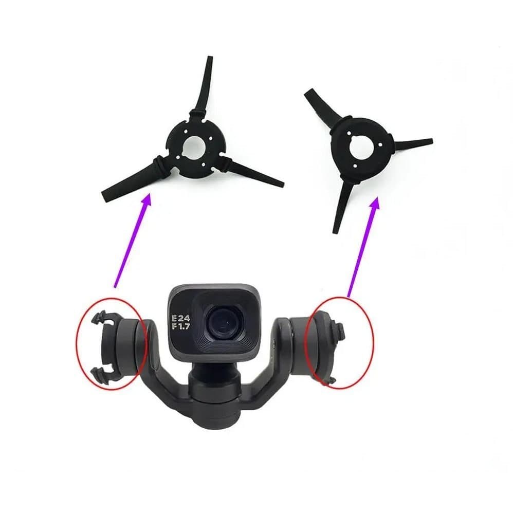 Damper / Borracha Direito Gimbal Mini 3 Pro (4 furos)