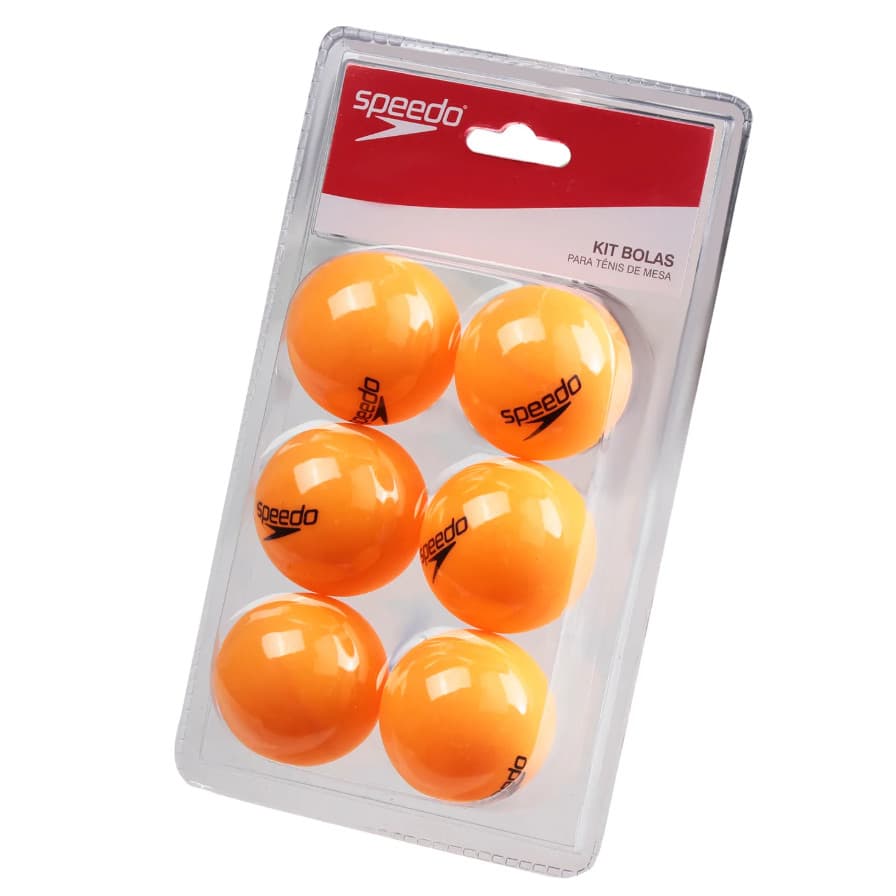 BOLAS TÊNIS DE MESA KIT 6 COM BOLINHAS SPEEDO